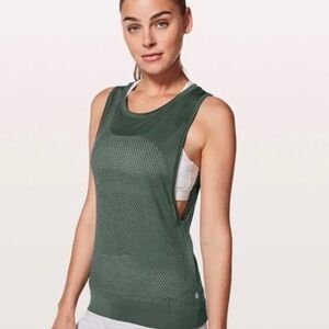 lululemon athletica Green Breeze By Tank